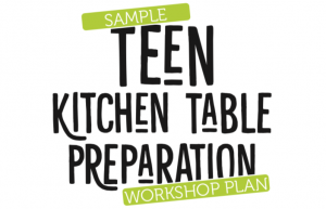 Sample TEEN Kitchen Table Preparation Workshop Plan