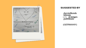 🇩🇪 NATIONAL TAG ACTIVITY – Talk: Frankfurter Forum Junges Theater